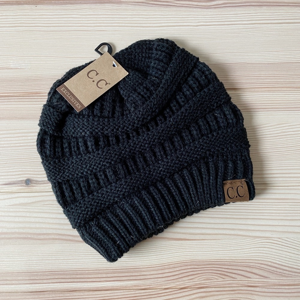 C.C Beanie Black